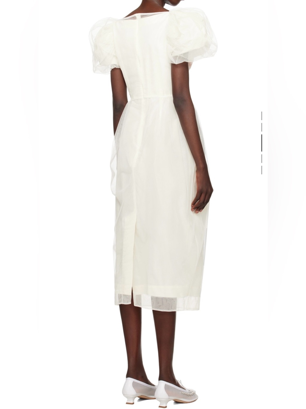 Simone Rocha Exclusive Bridal Carnation Ivory Tulle Dress UK 12 / US Large NWT - Picture 6 of 16